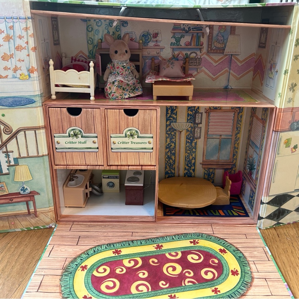 Calico Critters Discontinued Carry & Play Case - Picture 5 of 5